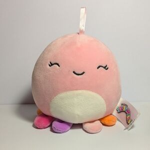 Squishmallows Pink Jeanne Octopus Plush 4 Inch